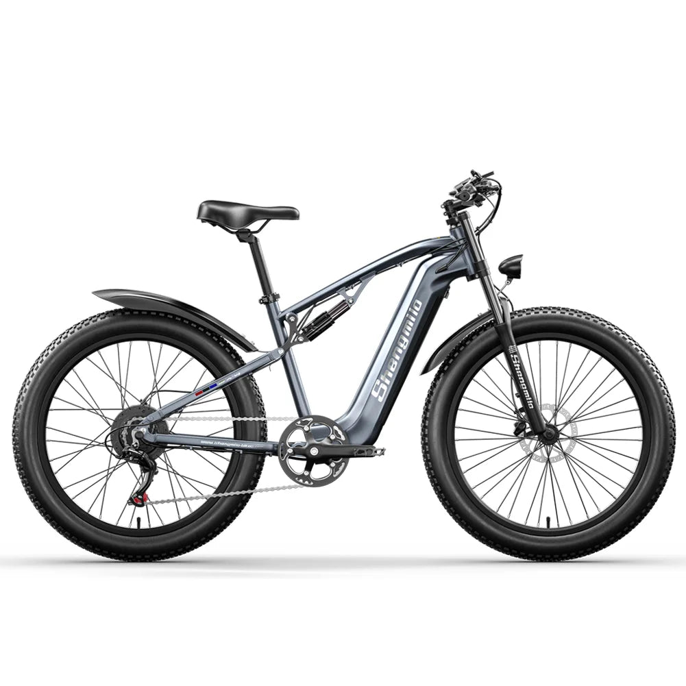 Shengmilo MX05 1000W Bafang Motor Full Suspension All Terrain Electric Bike