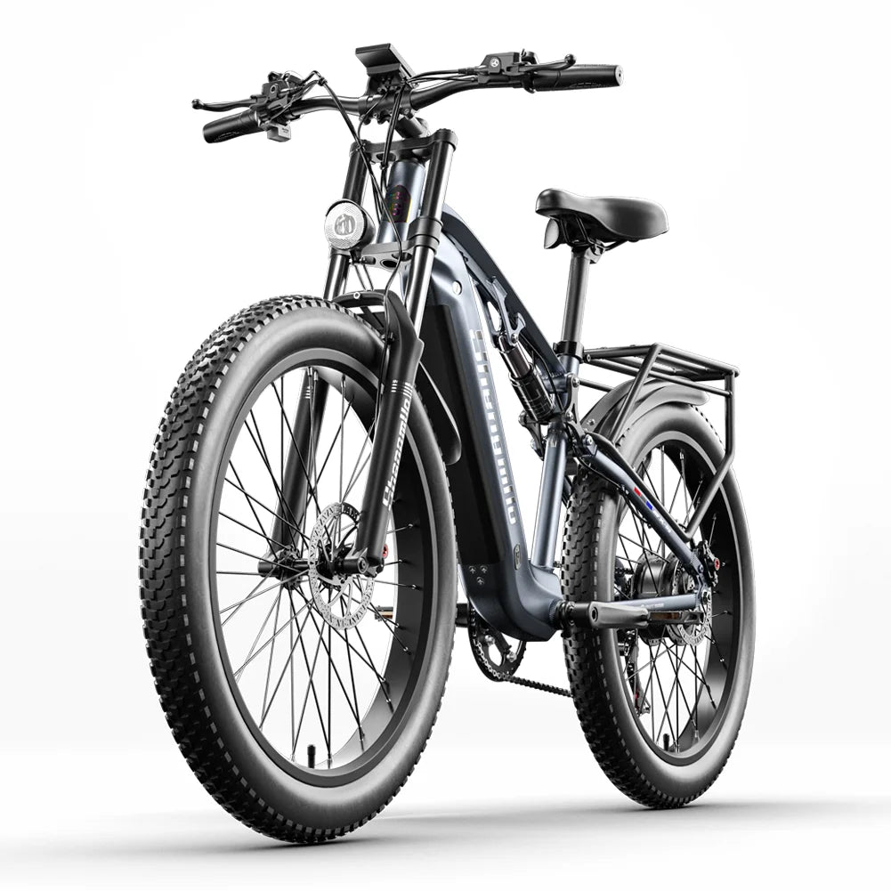 Shengmilo MX05 1000W Bafang Motor Full Suspension All Terrain Electric Bike